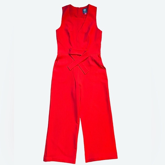 VINCE CAMUTO SLEEVELESS JUMPSUIT - Picture 1 of 4